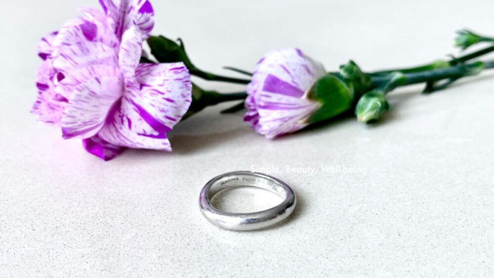 ミニマリストの結婚指輪