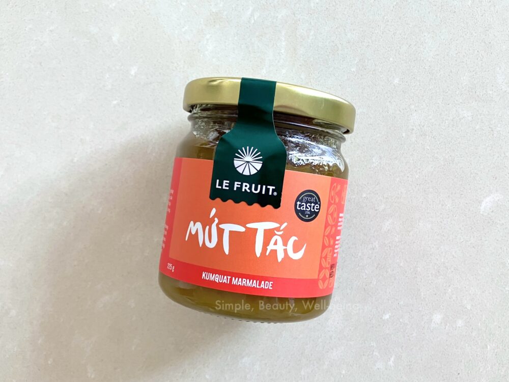 ベトナム在住6年目の私が本当に買ってるホーチミンシティおすすめお土産の、Le Fruitsルフリュイの金柑マーマレード