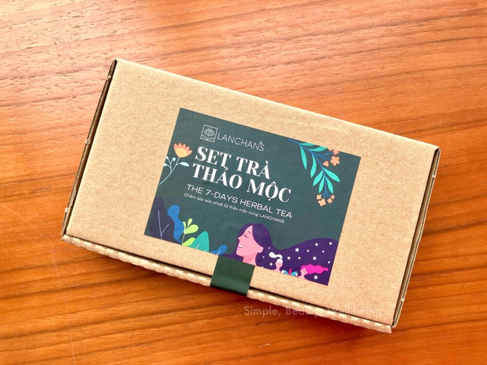 お気に入りのベトナム産オーガニックハーブティーLANCHANS（ランチャンズ）のティーバッグ7種セット