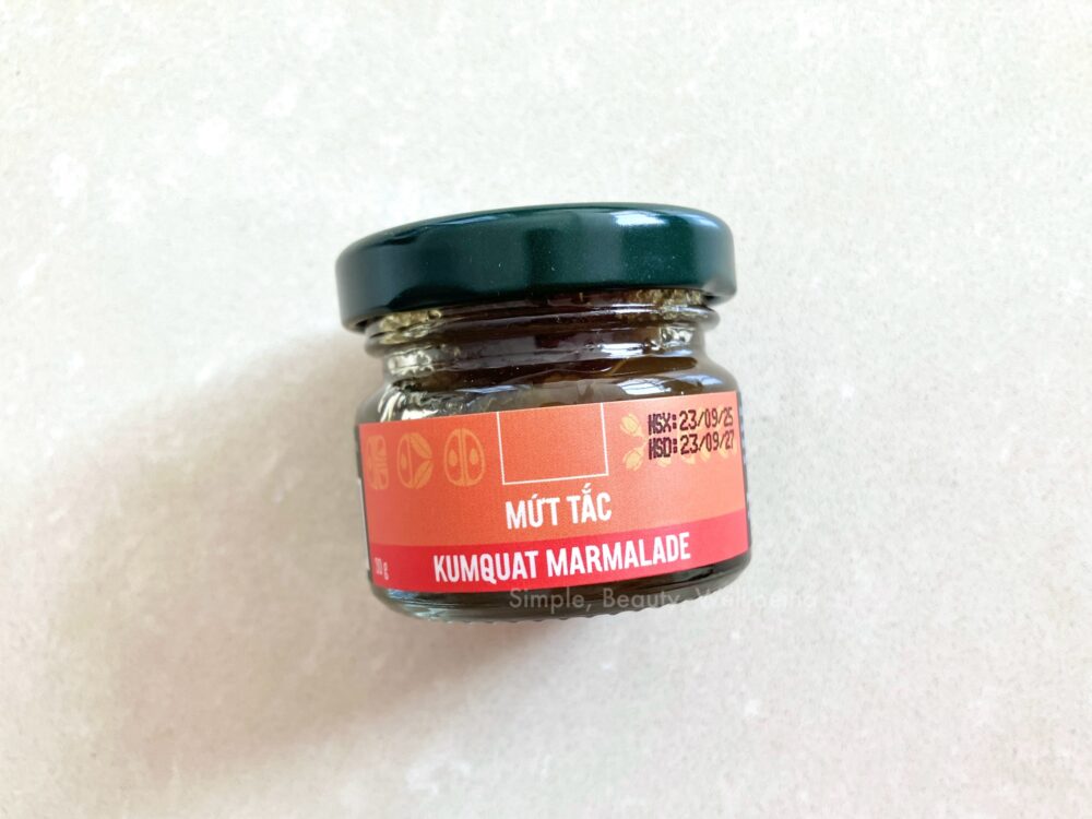 ベトナム在住6年目の私が本当に買ってるホーチミンシティおすすめお土産の、Le Fruitsルフリュイの金柑マーマレード