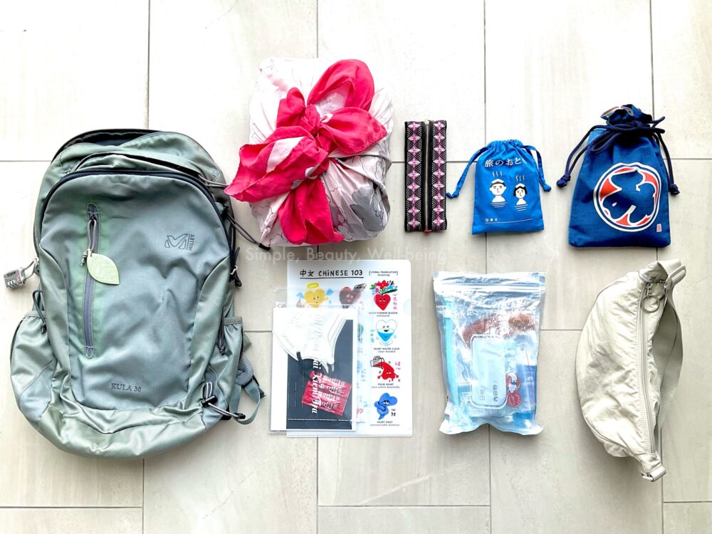 30Lリュックだけで海外旅行!4泊5日タイ・バンコク旅行の持ち物