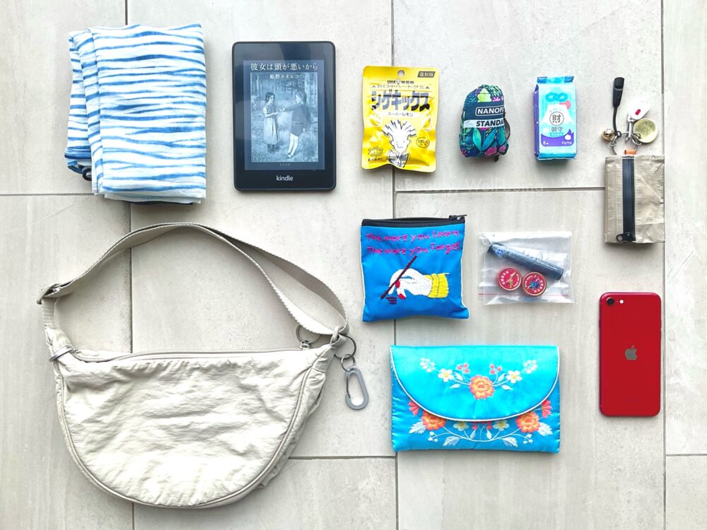 タイ・バンコク旅行｜機内持ち込み「身の周り品」バッグの中身